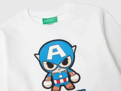 White ©Marvel Captain America t-shirt