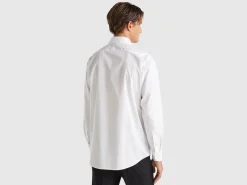 White shirt in organic cotton