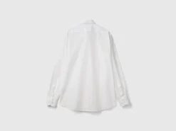 White shirt in organic cotton