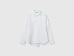 White shirt in pure cotton
