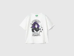 White Wednesday Addams t-shirt