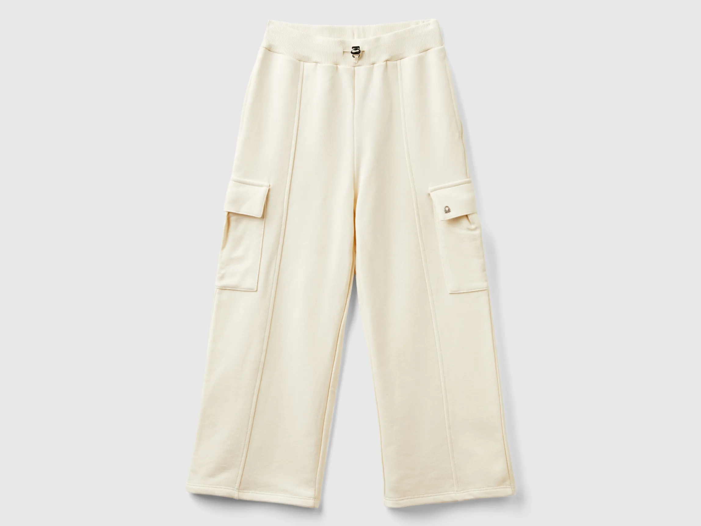 Wide fit cargo trousers