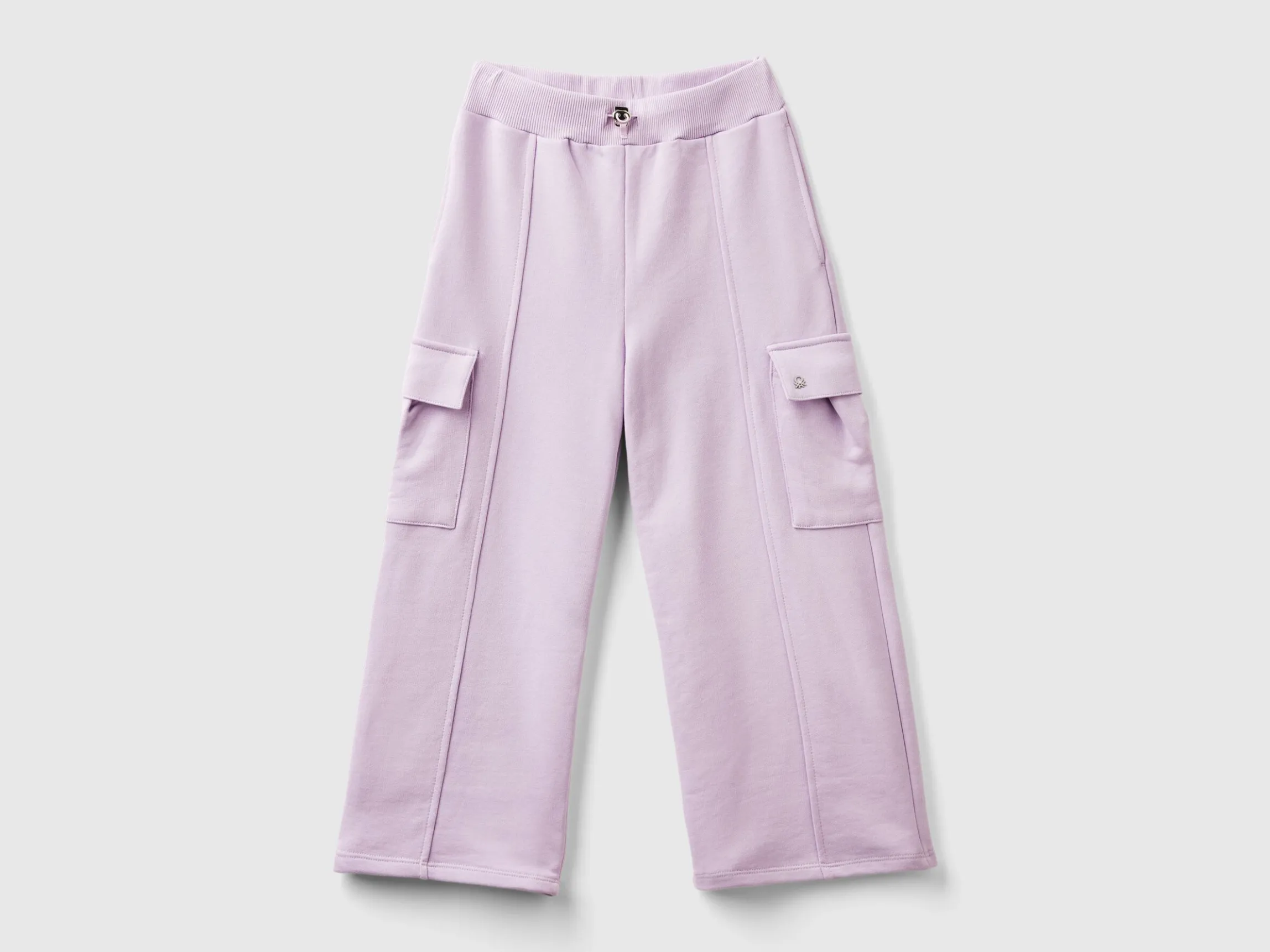 Wide fit cargo trousers