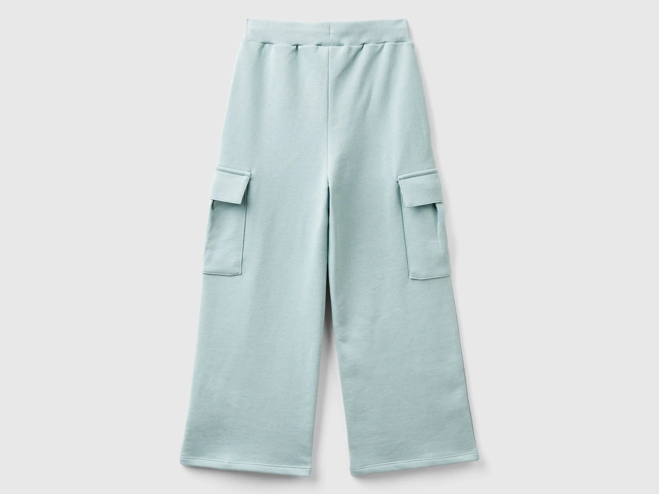 Wide fit cargo trousers