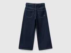 Wide fit jeans with sash