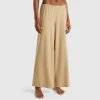Wide trousers with lurex