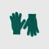 Wool blend gloves