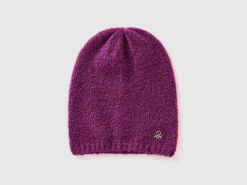 Wool blend hat