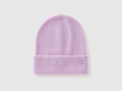 Wool blend hat