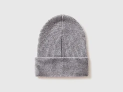 Wool blend hat