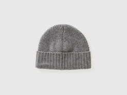Wool blend hat