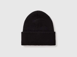 Wool blend hat