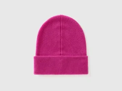 Wool blend hat