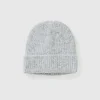 Wool blend hat with rhinestones