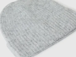 Wool blend hat with rhinestones