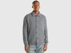 Wool blend jacket
