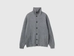 Wool blend jacket