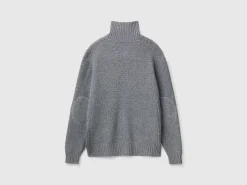 Wool blend jacket