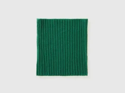 Wool blend neck warmer