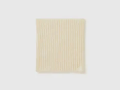 Wool blend neck warmer