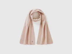 Wool blend scarf