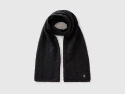 Wool blend scarf