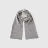 Wool blend scarf