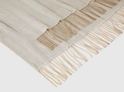 Wool blend scarf
