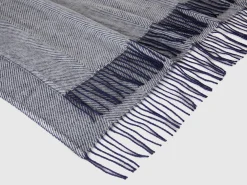 Wool blend scarf