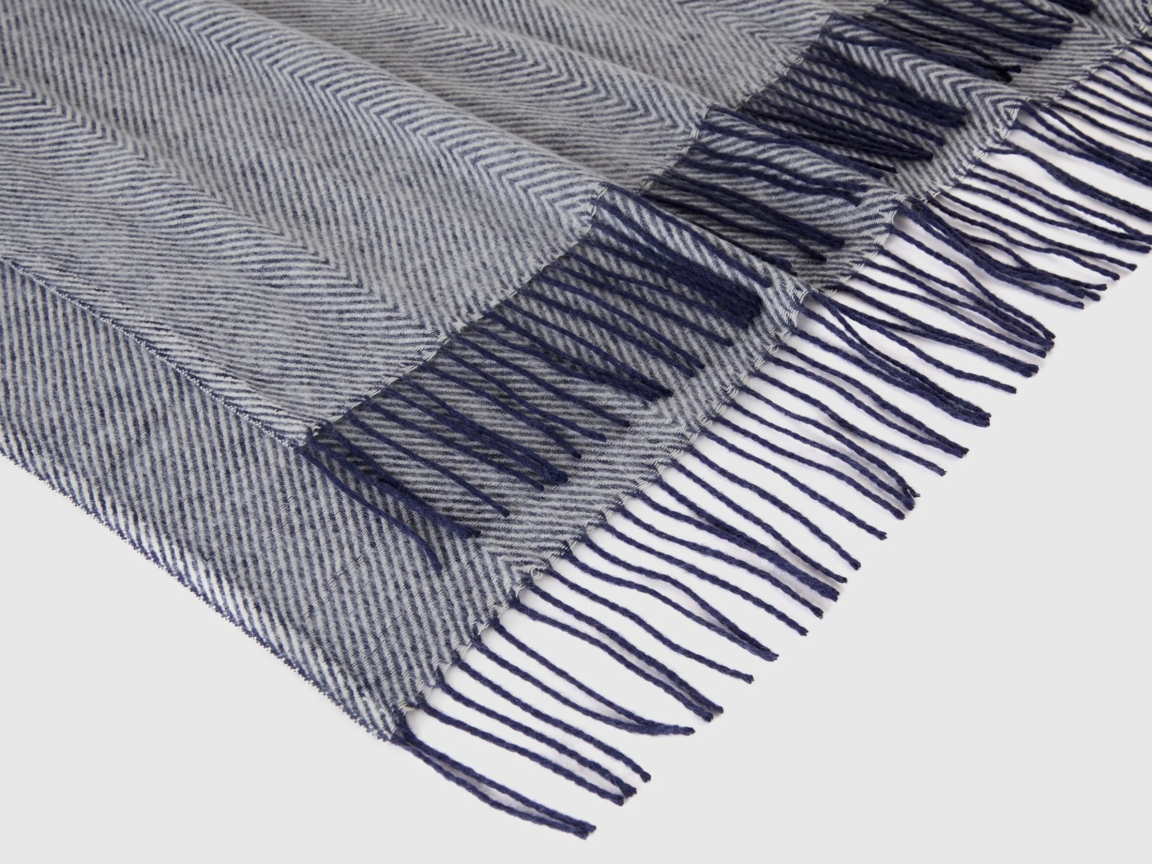 Wool blend scarf