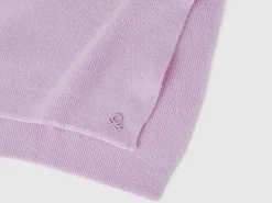 Wool blend scarf