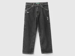 Worker style jeans