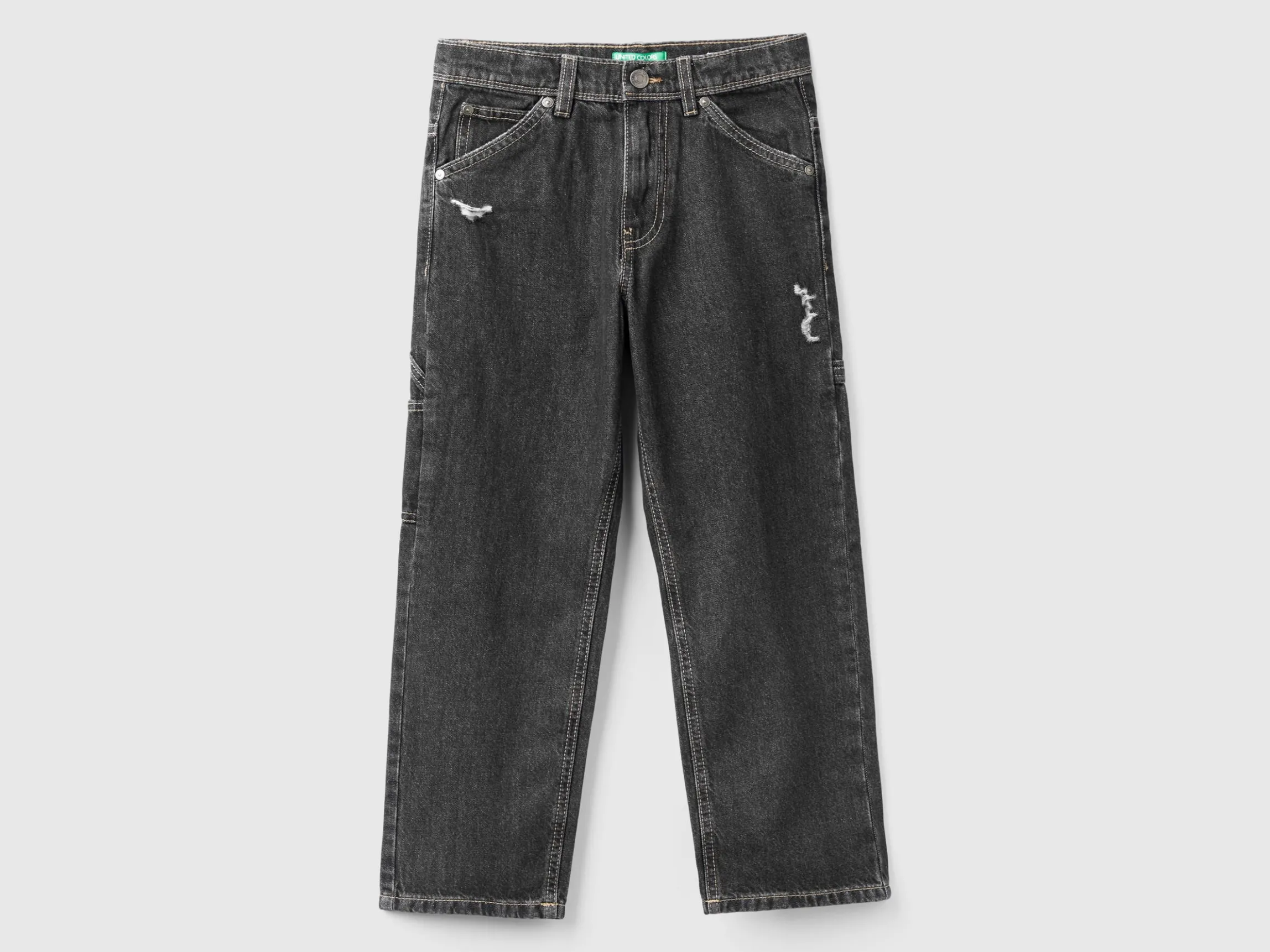 Worker style jeans