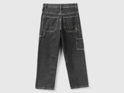 Worker style jeans