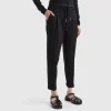 Yarn dyed trousers with drawstring