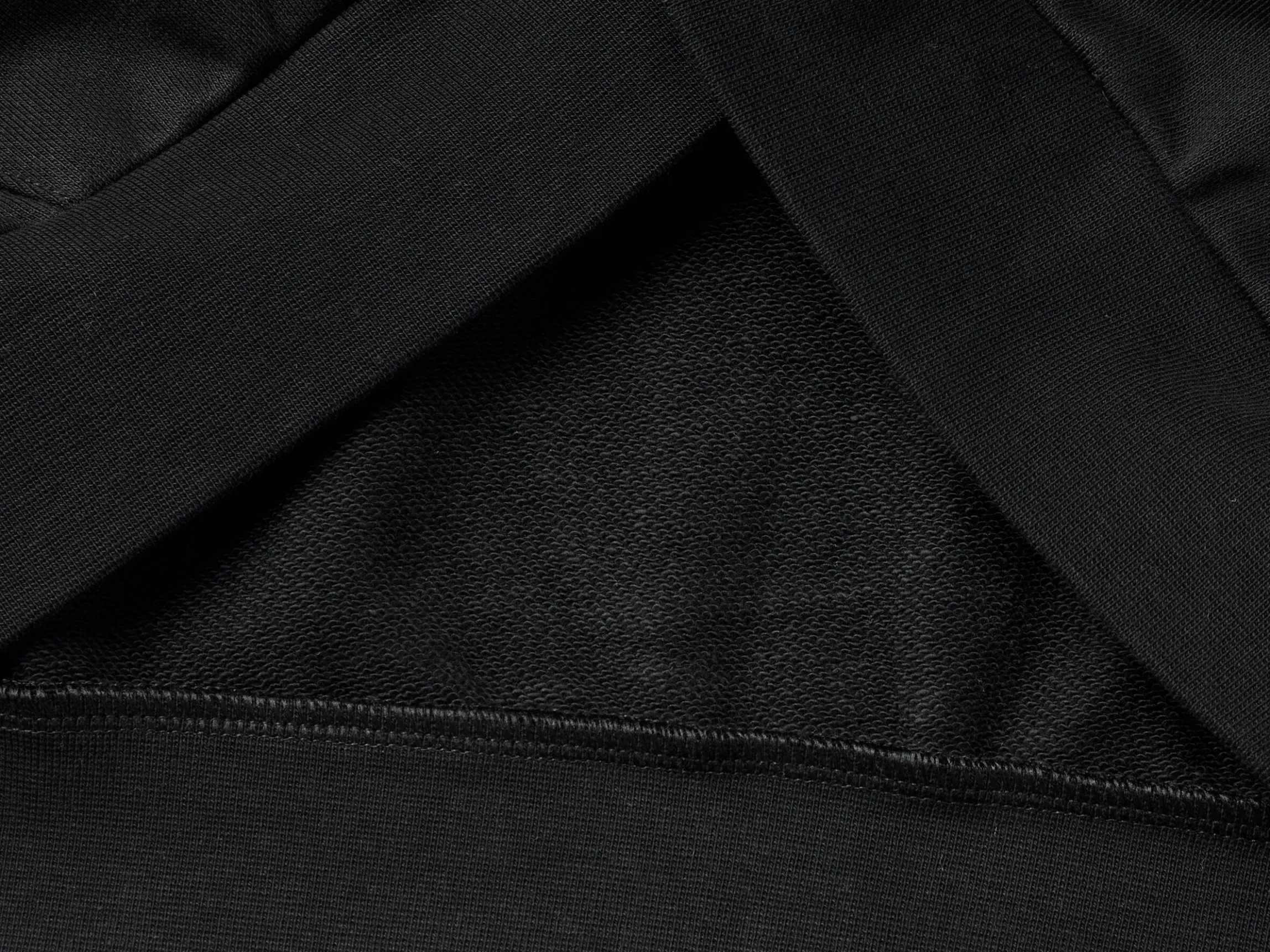 Zip-up hoodie in cotton