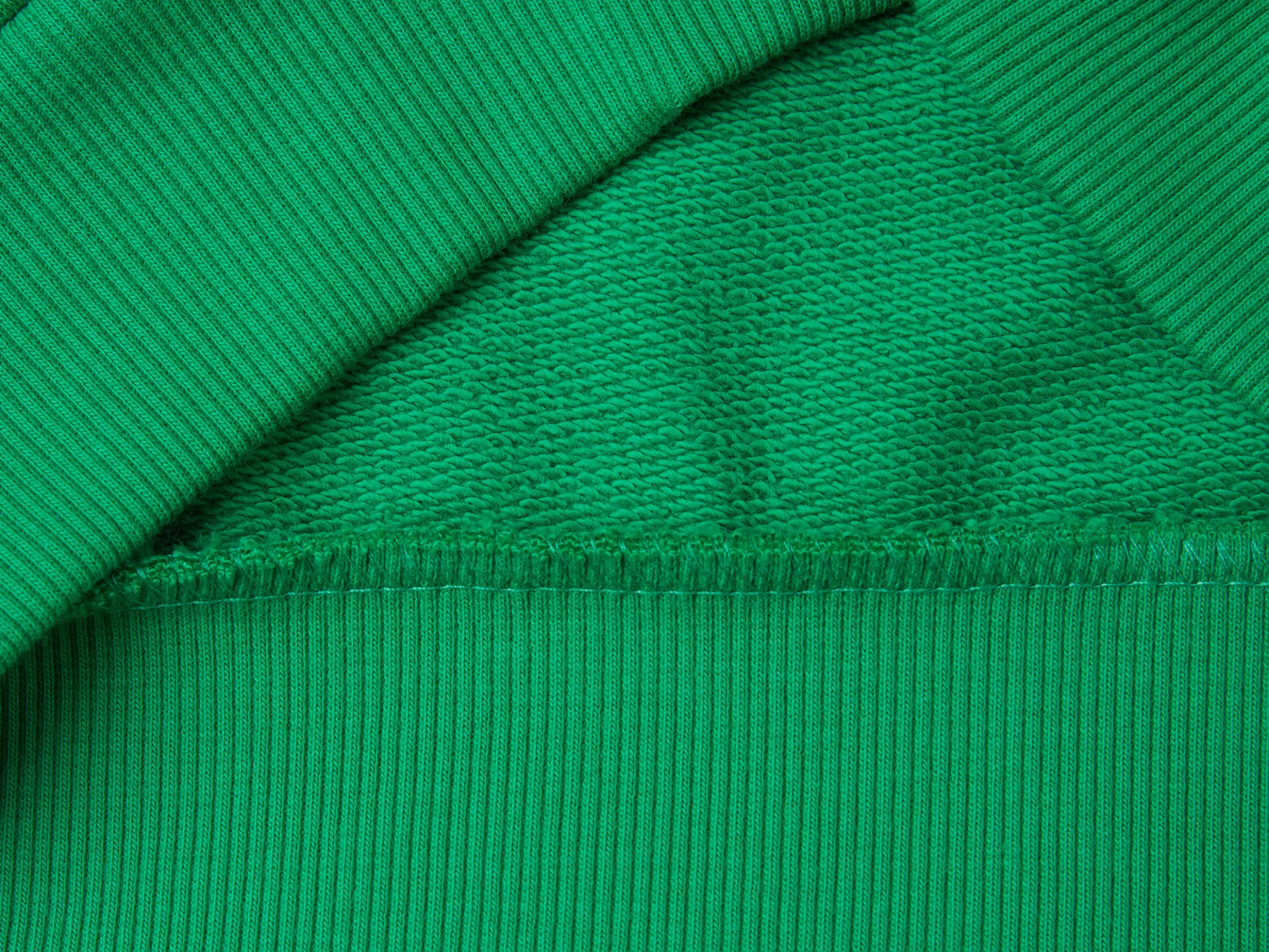 Zip-up sweatshirt with print