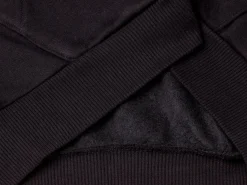 Zip-up sweatshirt with thick print,